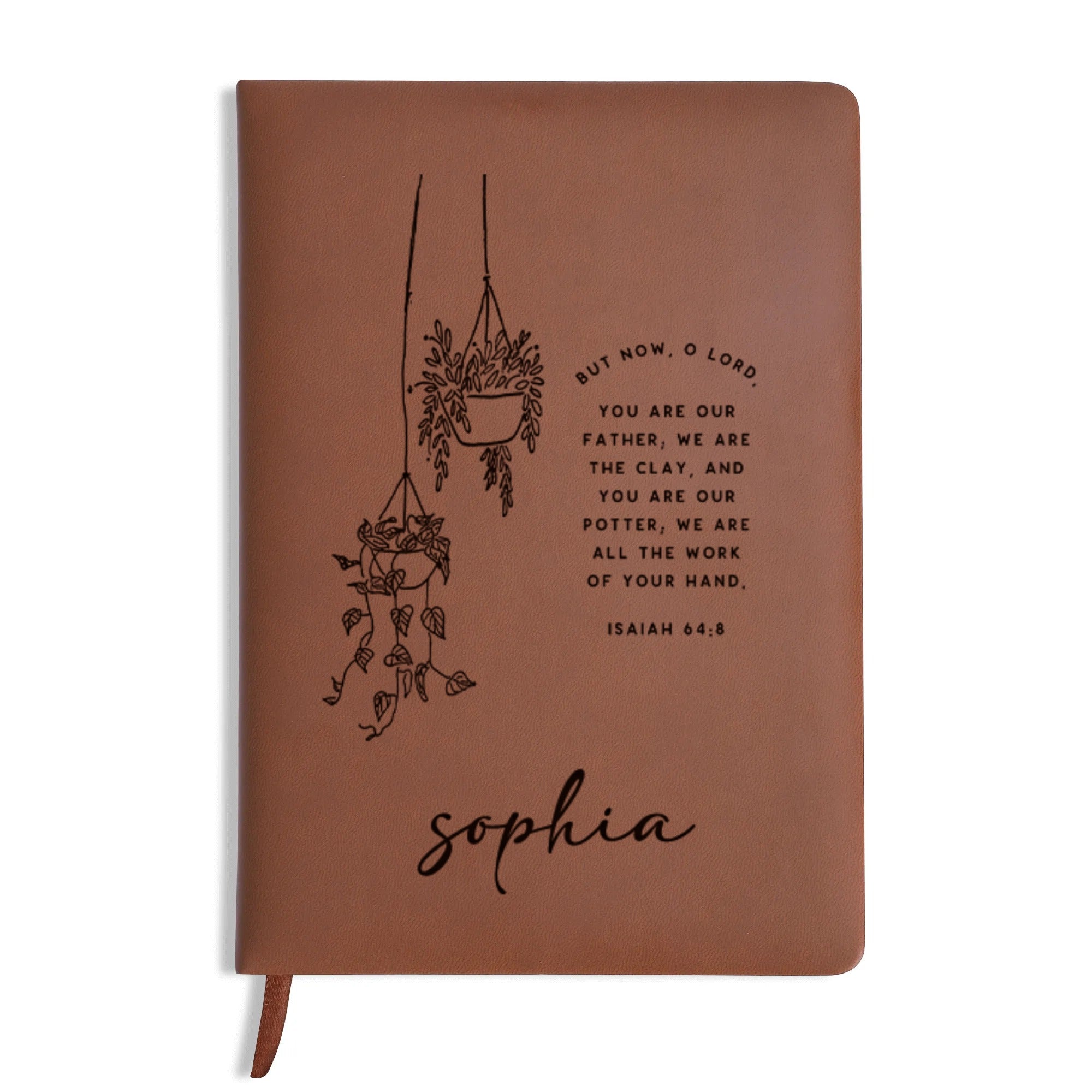 Personalized Christian Journal with "Bible Emergency Hotlines", Custom Name Prayer & Faith Notebook, Religious Gift, First Communion Gifts, Birthday. NBLAF64